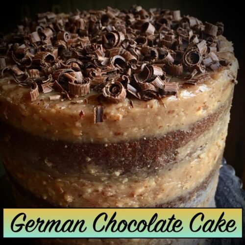 German Chocolate (Birthday) Cake | The Hungry Artist