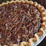 Pecan Pie Closeup