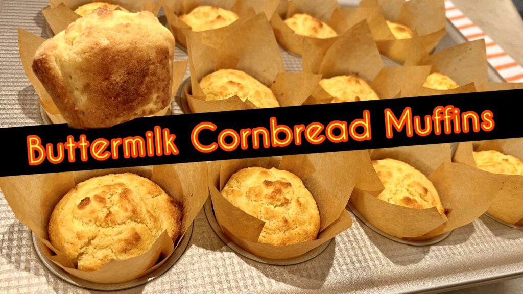 Buttermilk Cornbread Muffins