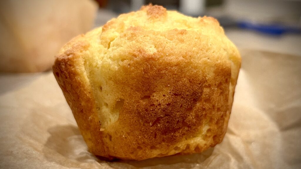 Cornbread Muffin closeup